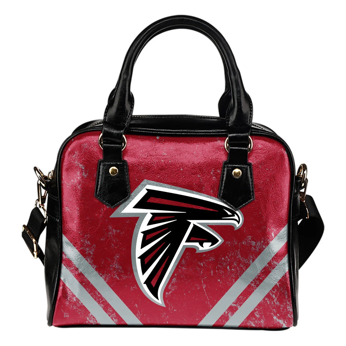 Couple Curves Light Good Logo Atlanta Falcons Shoulder Handbags Sb0801