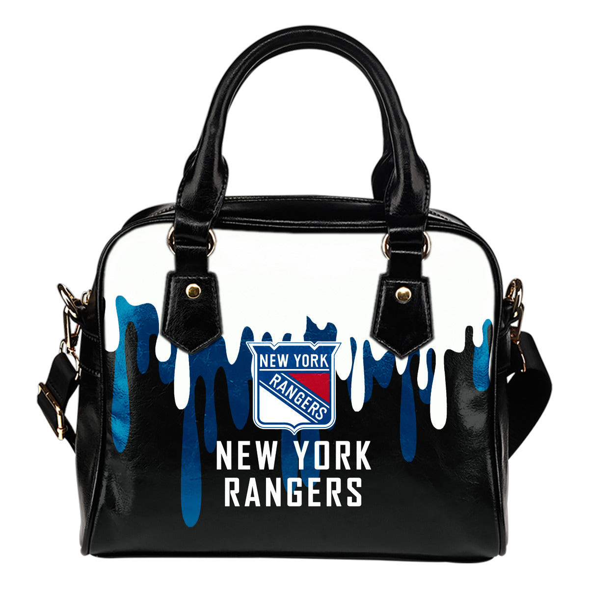 Color Leak Down Colorful New York Rangers Shoulder Handbags Sb0801