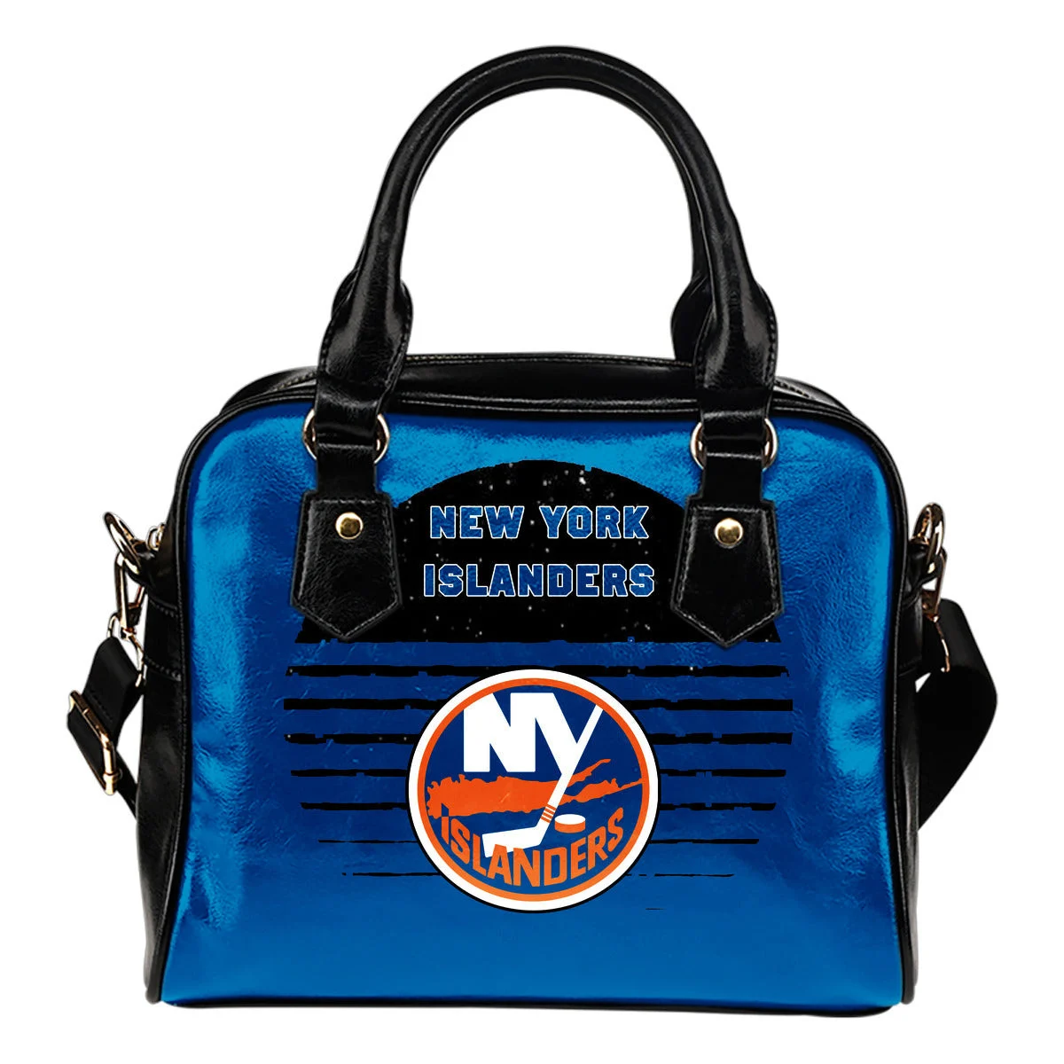 Back Fashion Round Charming New York Islanders Shoulder Handbags Sb0801