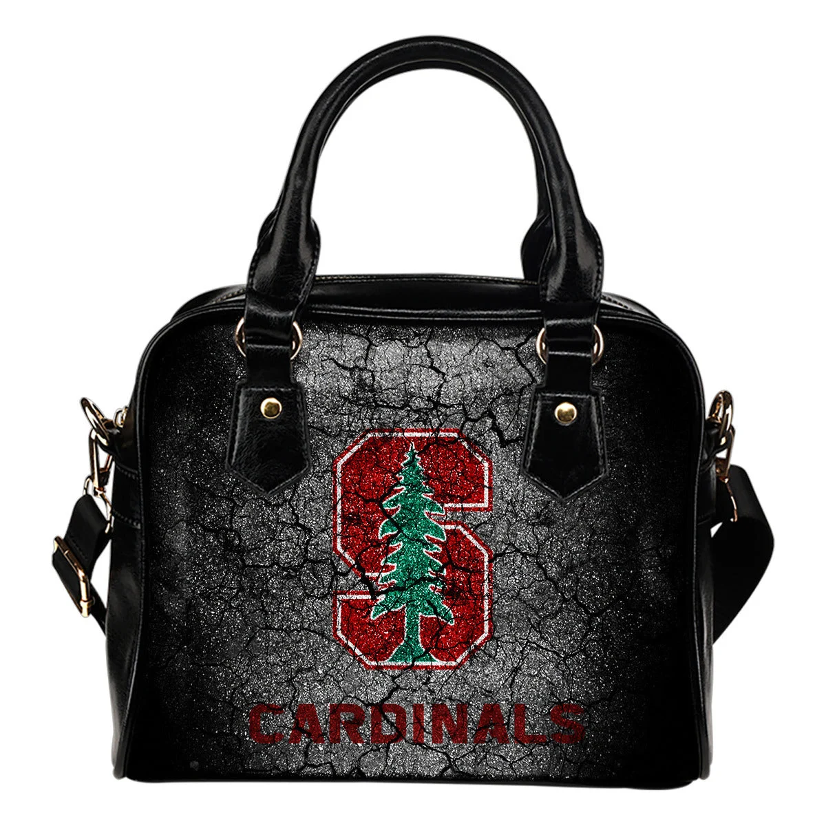 Wall Break Stanford Cardinal Shoulder Handbags Women Purse Sb0801