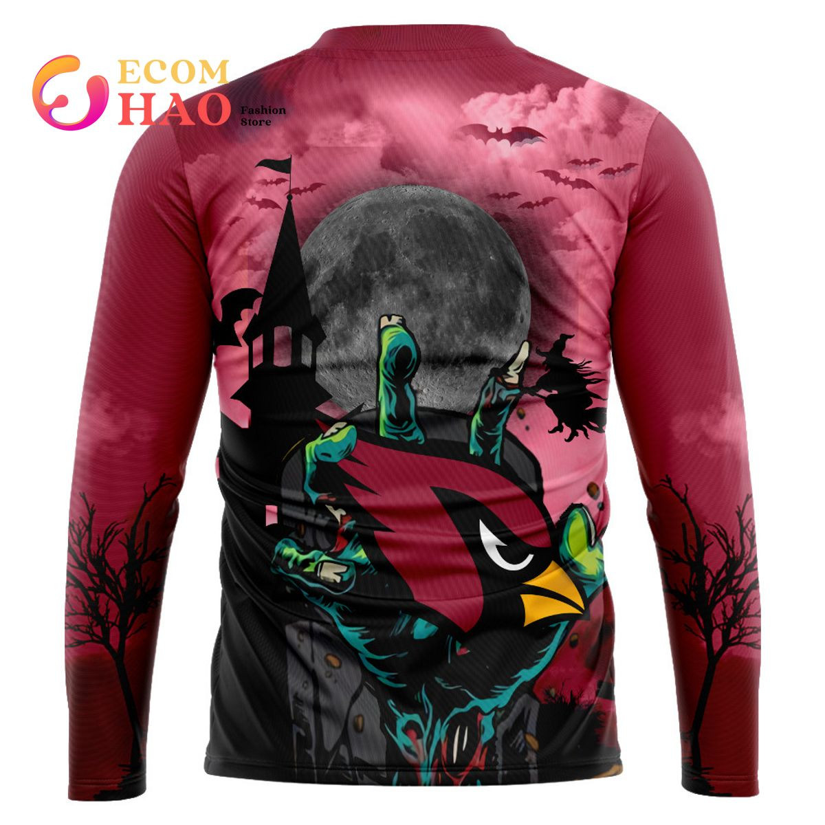 Cardinals Halloween Jersey 3D Hoodie, Zip Hoodie, Man - Women, Warm, Premium Quality HZ0501