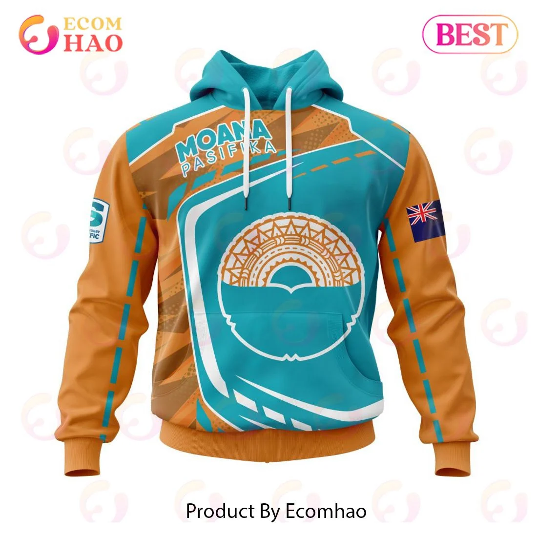 BEST Super Rugby Moana Pasifika Specialized Jersey Concepts 3D Hoodie, Zip Hoodie, Man - Women, Warm, Premium Quality HZ0501