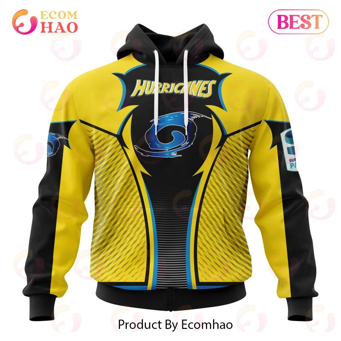 BEST Super Rugby Wellington Hurricanes Specialized Jersey Concepts 3D Hoodie, Zip Hoodie, Man - Women, Warm, Premium Quality HZ0501