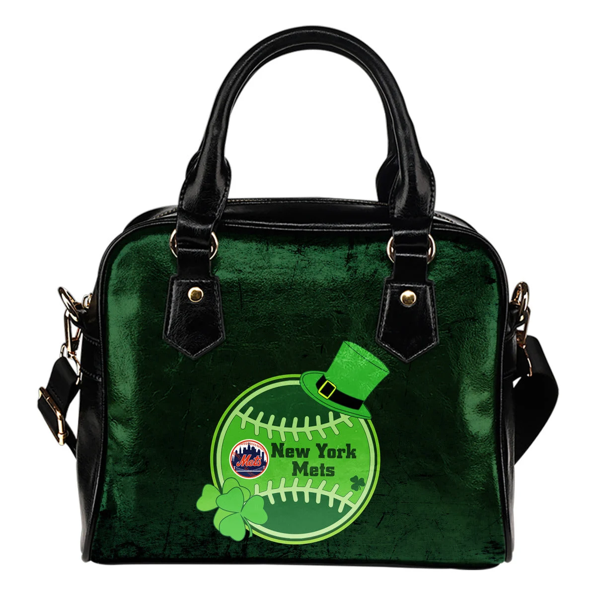 Signal Patrick's Day Pleasant New York Mets Shoulder Handbags Sb0801