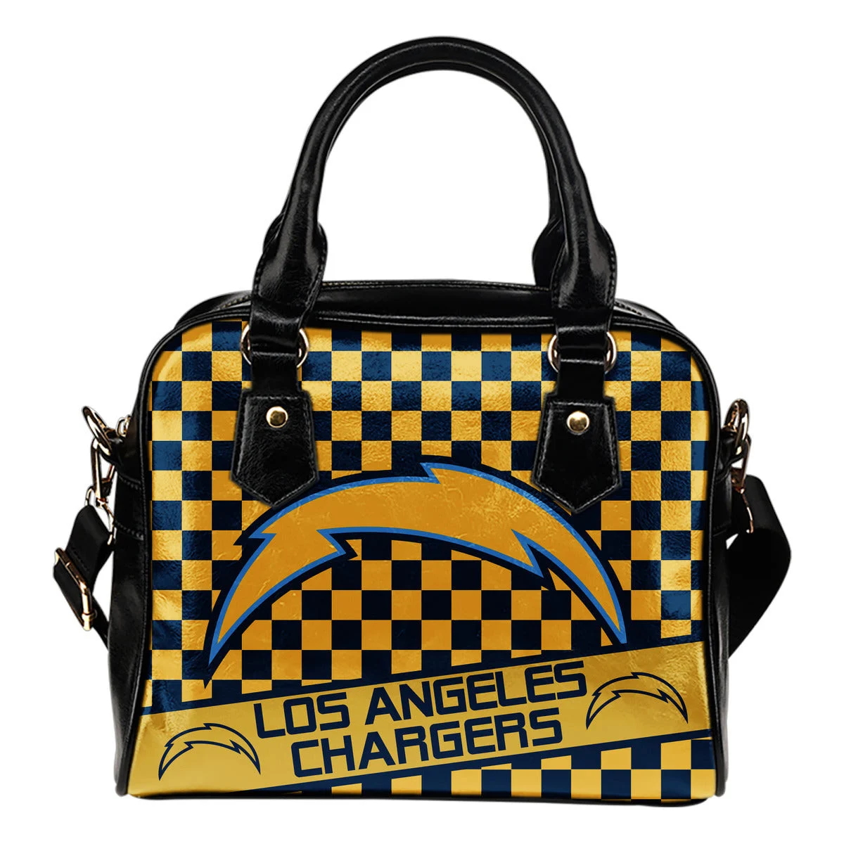 Different Fabulous Banner Los Angeles Chargers Shoulder Handbags Sb0801
