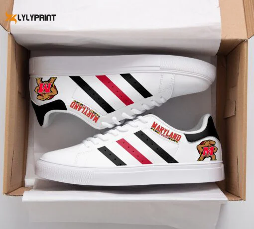 Maryland Terrapins 1 Skate Shoes For Men Women Fans Gift , Trendy Style Sneakers ST0801