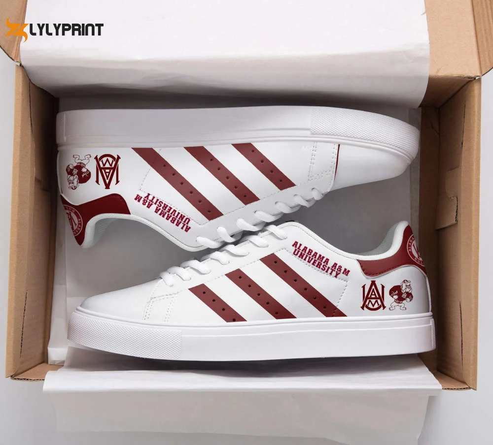 Alabama A&M 1 Skate Shoes For Men Women Fans Gift ,Trendy Style Sneakers ST0801