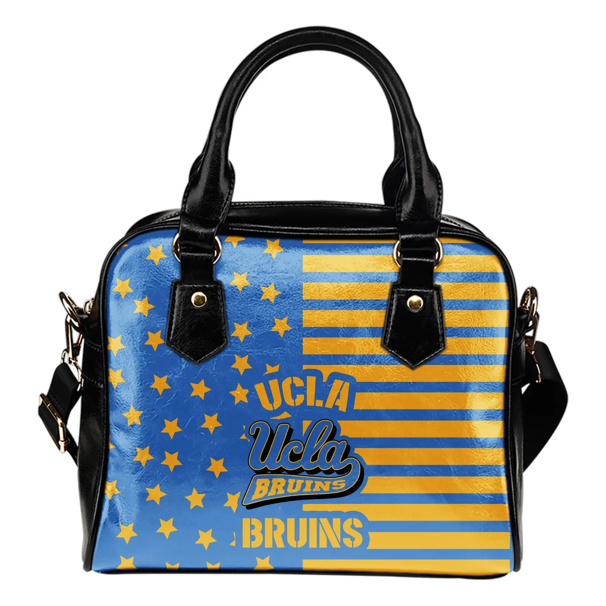 Twinkle Star With Line UCLA Bruins Shoulder Handbags Sb0801