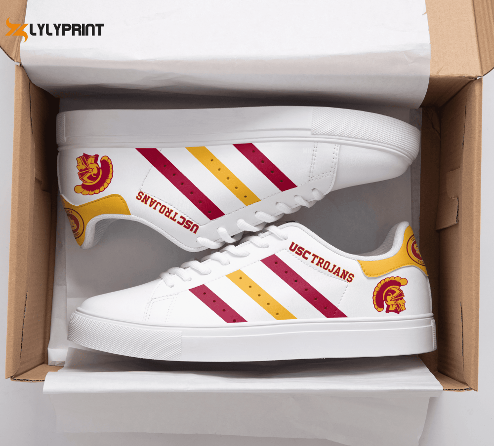 USC Trojans Skate Shoes For Men Women Fans Gift ,Trendy Style Sneakers ST0801