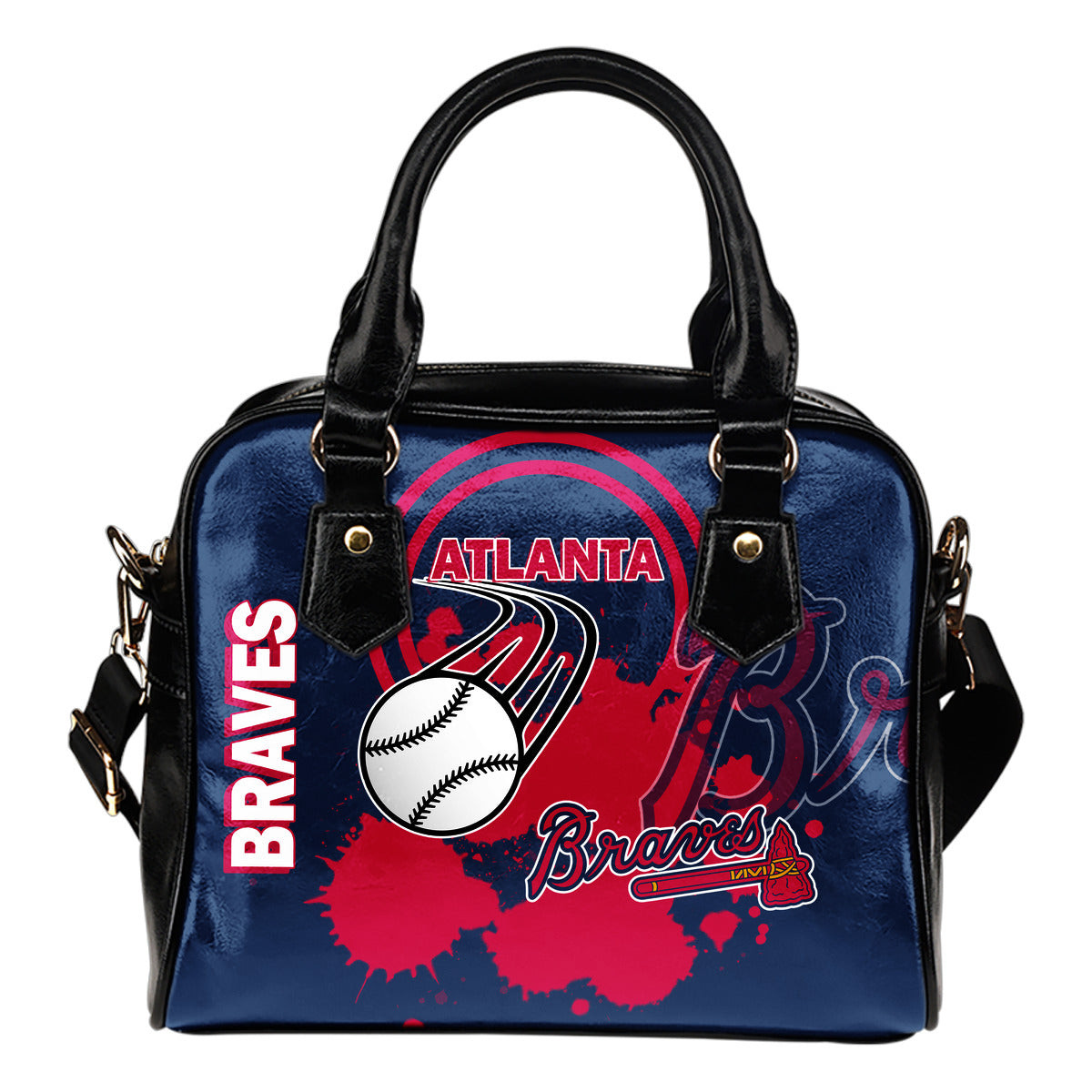 The Victory Atlanta Braves Shoulder Handbags Sb0801