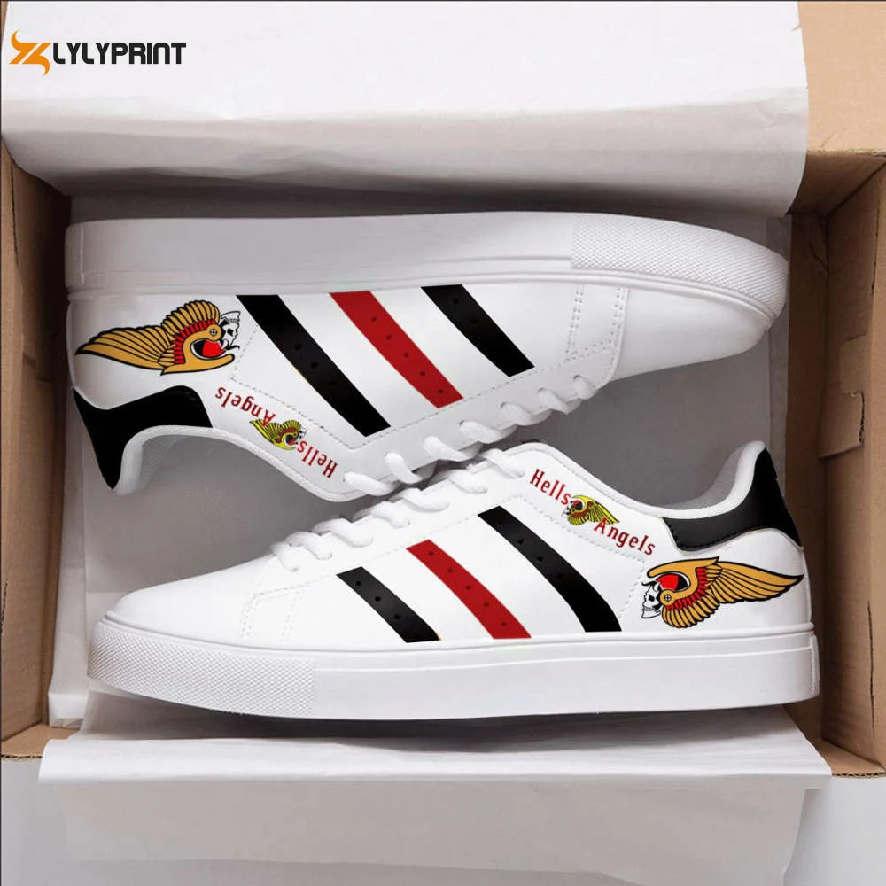 Hells Angels Skate Shoes For Men Women Fans Giftq , Trendy Style Sneakers ST0801