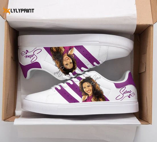 Selena Quintanilla 2 Skate Shoes For Men Women Fans Gift , Trendy Style Sneakers ST0801