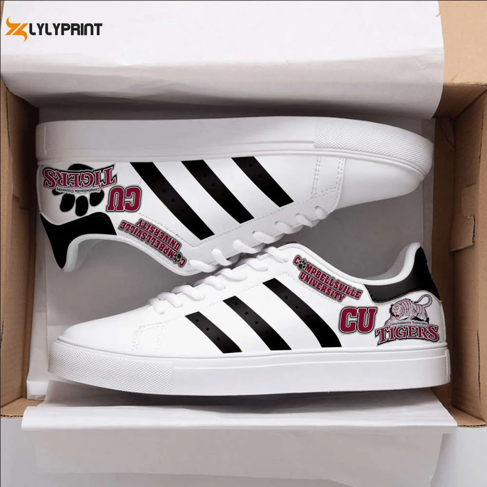 Campbellsville University Tigers 1 Skate Shoes For Men Women Fans Gift ,Trendy Style Sneakers ST0801