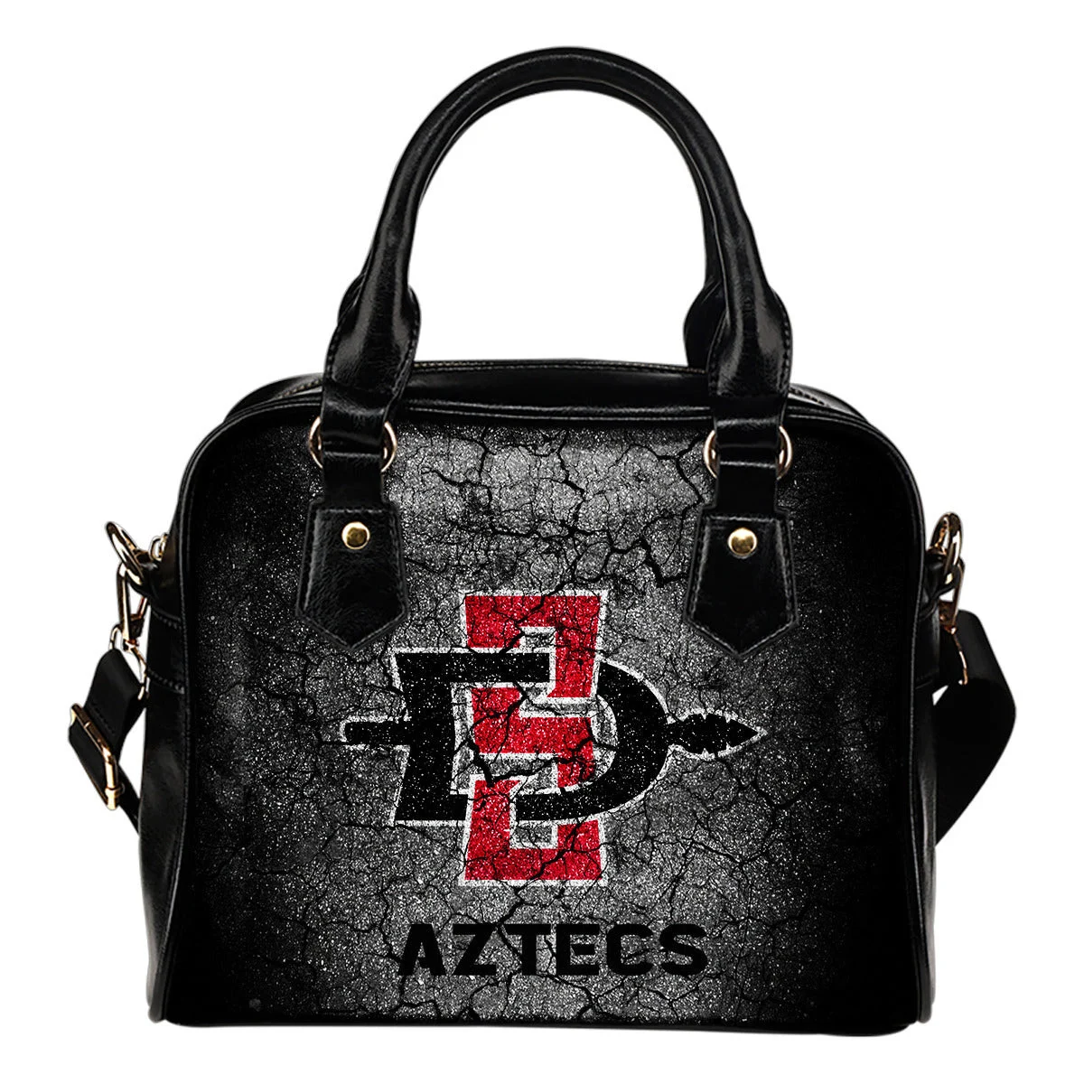 Wall Break San Diego State Aztecs Shoulder Handbags Women Purse Sb0801