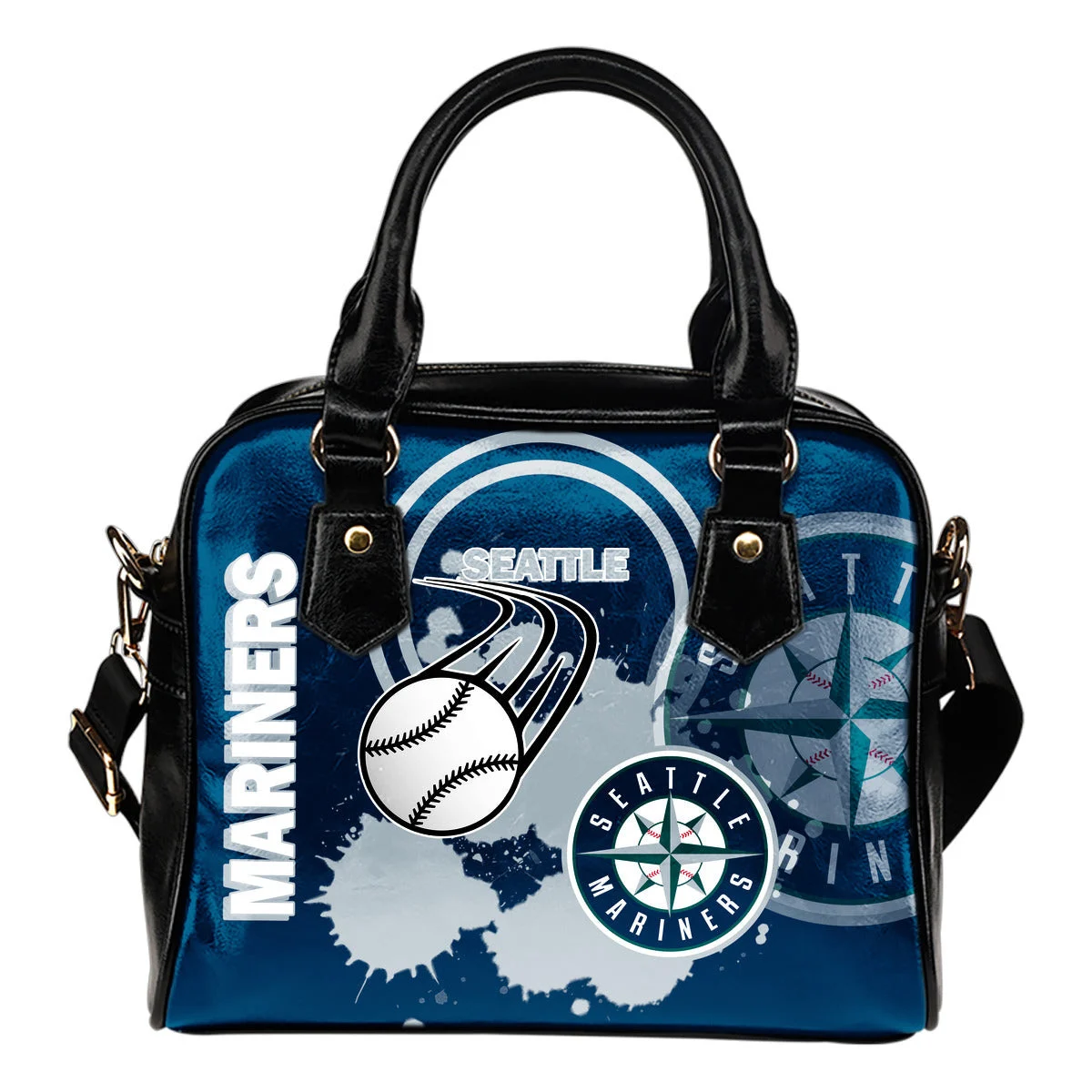 The Victory Seattle Mariners Shoulder Handbags Sb0801