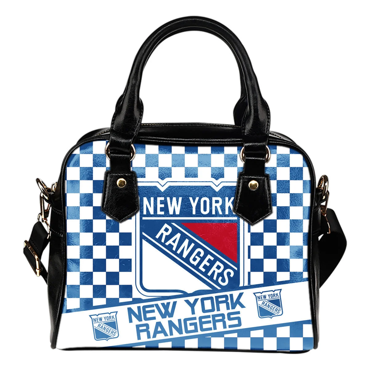 Different Fabulous Banner New York Rangers Shoulder Handbags Sb0801