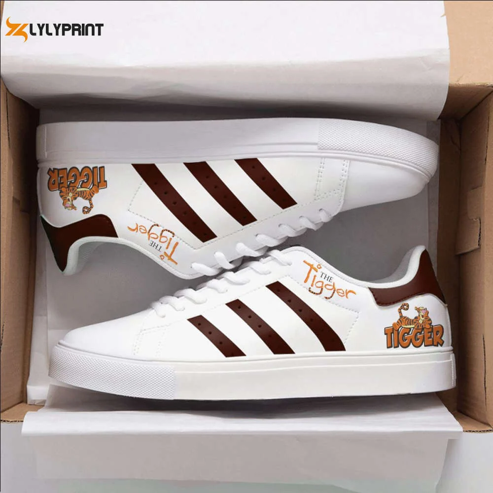 Tigger Skate Shoes For Men Women Fans Gift  ST0801