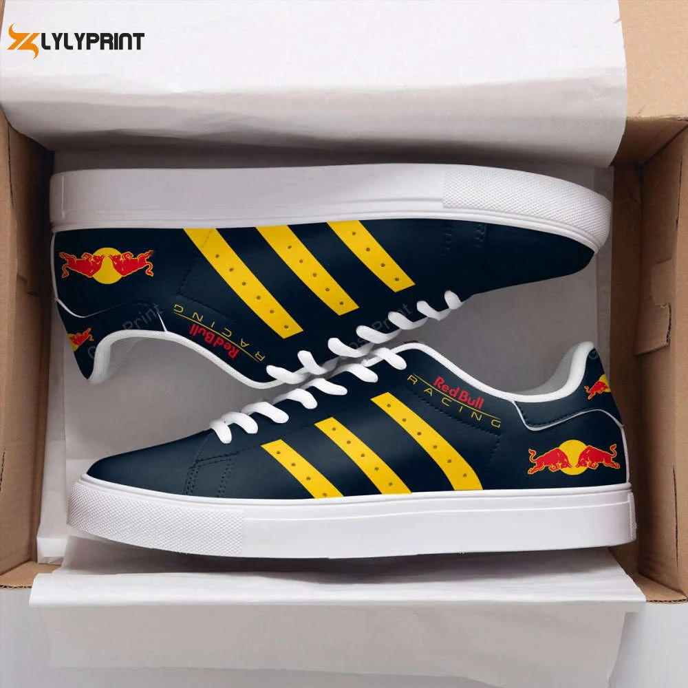 Red Bull Racing Skate Shoes For Men Women Fans Gift o ,Trendy Style Sneakers ST0801