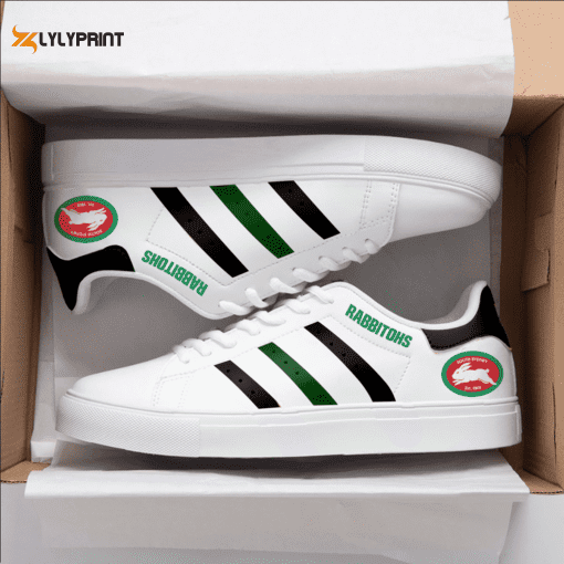 South Sydney Rabbitohs Skate Shoes For Men Women Fans Gift , Trendy Style Sneakers ST0801