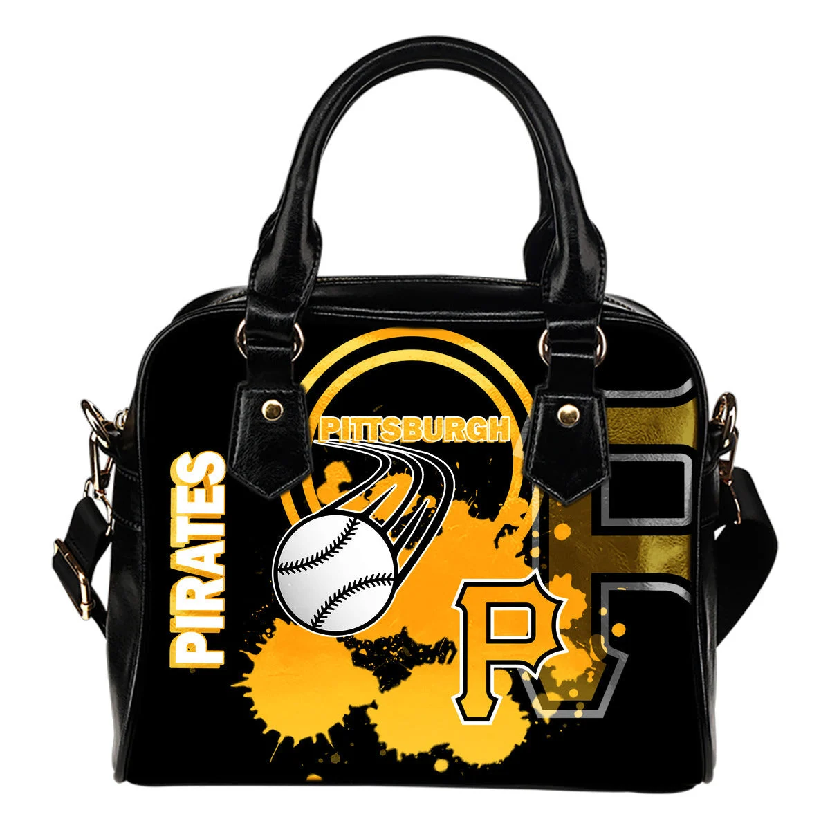 The Victory Pittsburgh Pirates Shoulder Handbags Sb0801