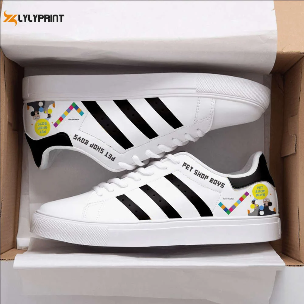Pet Shop Boys 1 Skate Shoes For Men Women Fans Gift , Trendy Style Sneakers ST0801