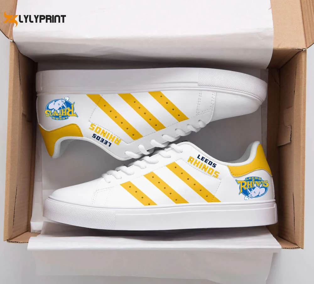 Leeds Rhinos 2 Skate Shoes For Men Women Fans Gift  ST0801