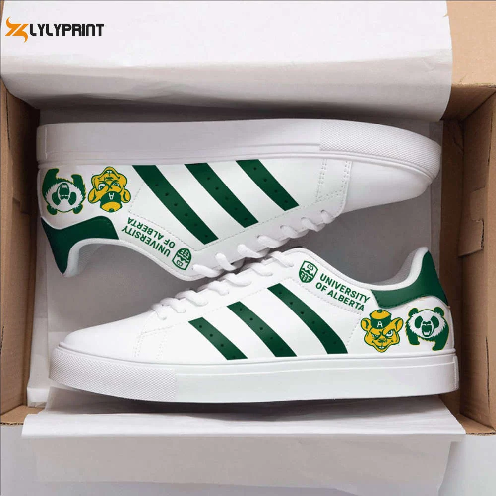 Alberta Golden Bears 2 Skate Shoes For Men Women Fans Gift , Trendy Style Sneakers ST0801