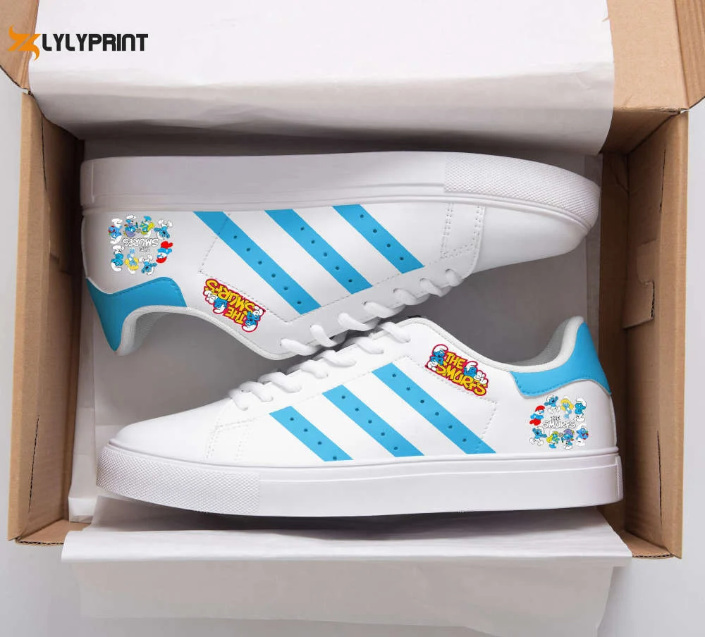 The Smurfs 2 Skate Shoes For Men Women Fans Gift  ST0801