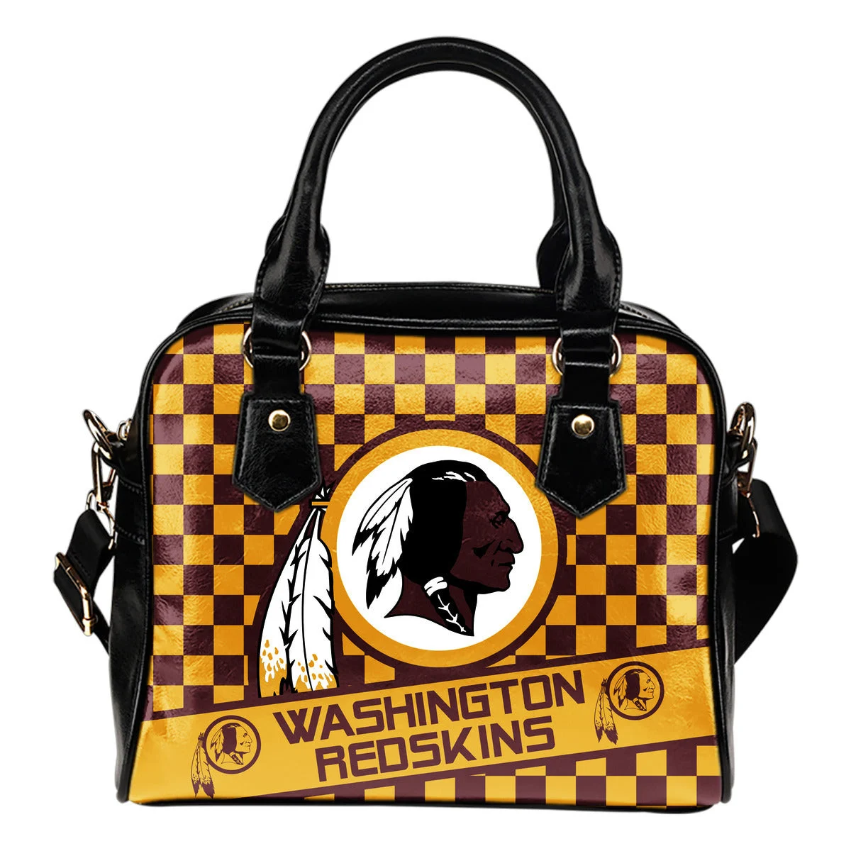 Different Fabulous Banner Washington Redskins Shoulder Handbags Sb0801