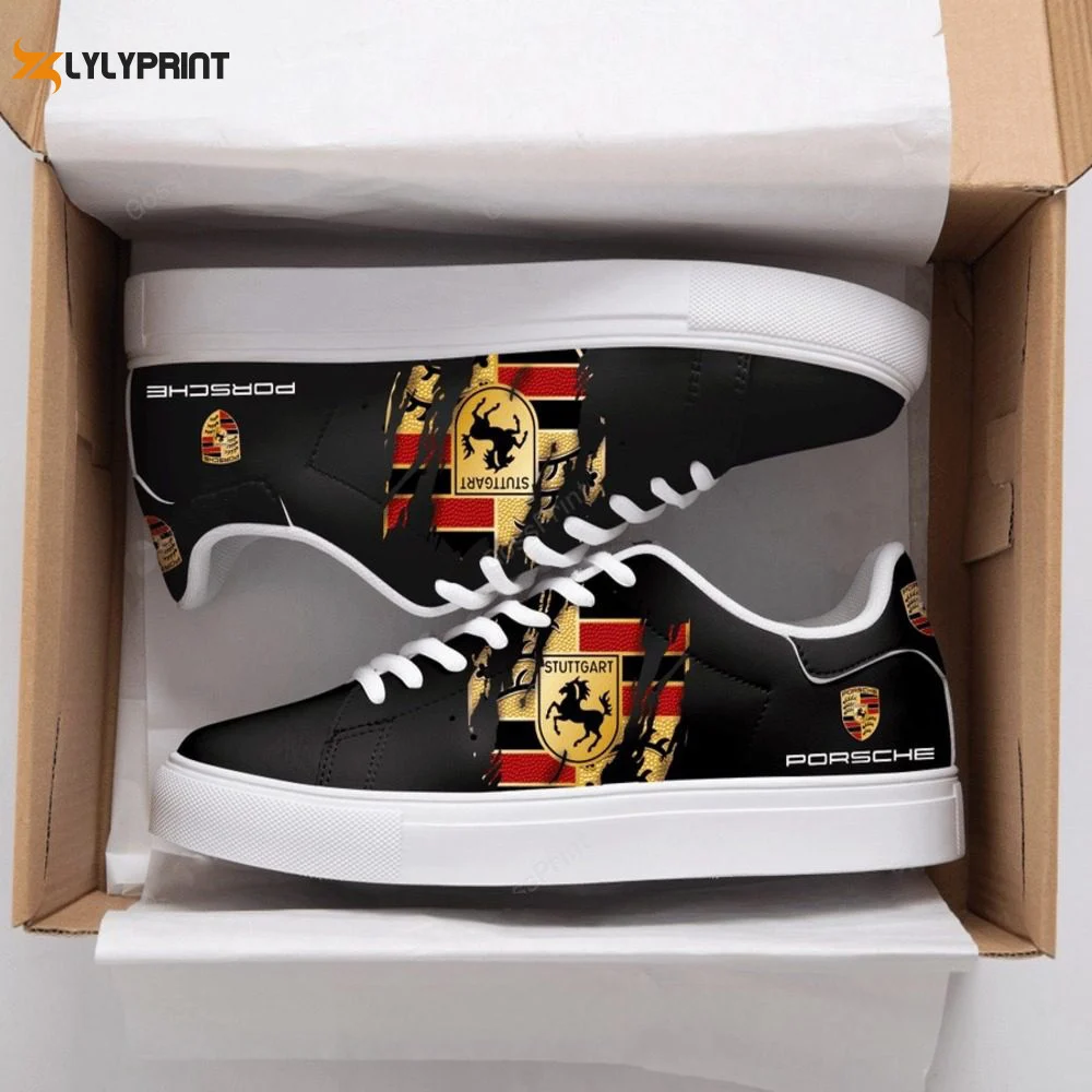 Porsche Skate Shoes For Men Women Fans Giftq , Trendy Style Sneakers ST0801