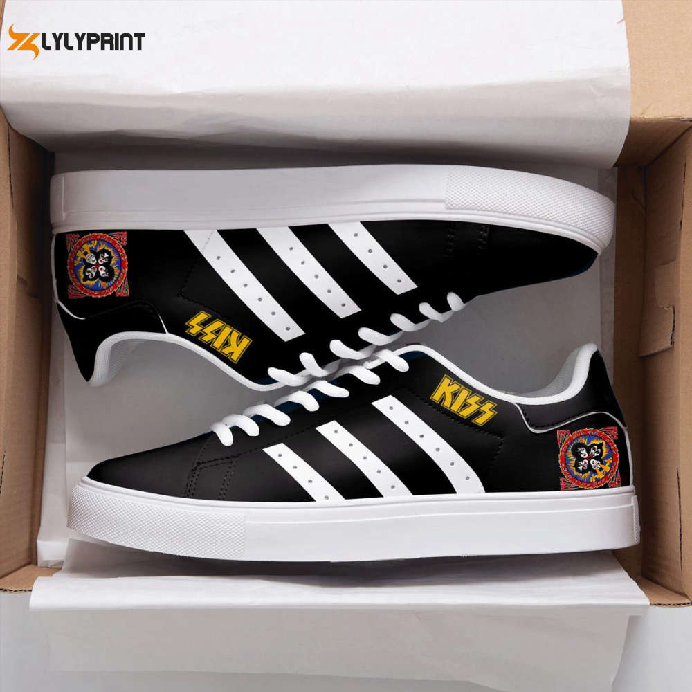 Kiss Band Skate Shoes For Men Women Fans Gift ,Trendy Style Sneakers ST0801