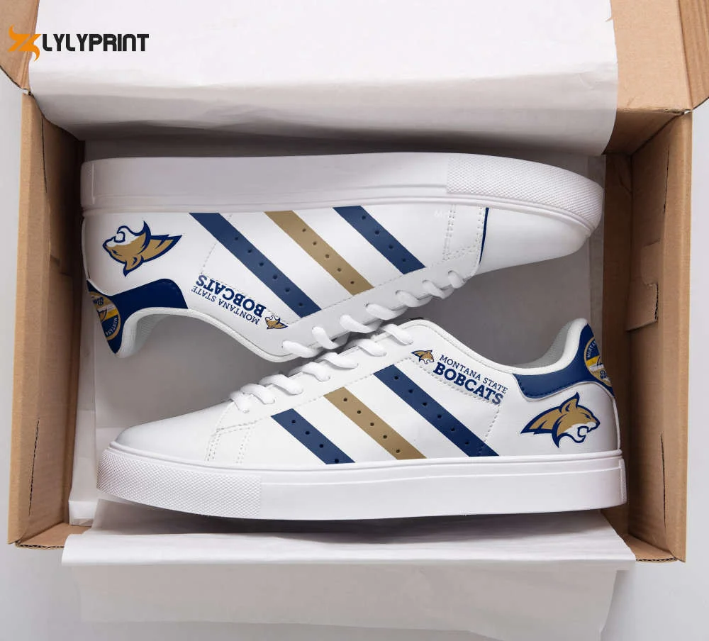 Montana State Bobcats Skate Shoes For Men Women Fans Gift ,Trendy Style Sneakers ST0801