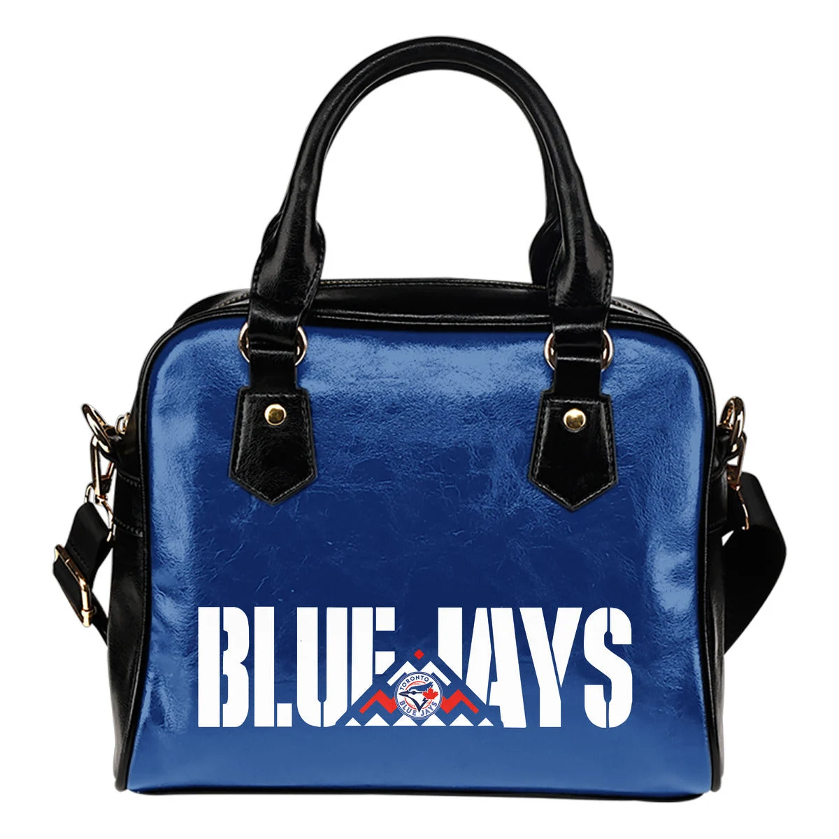Toronto Blue Jays Mass Triangle Shoulder Handbags Sb0801