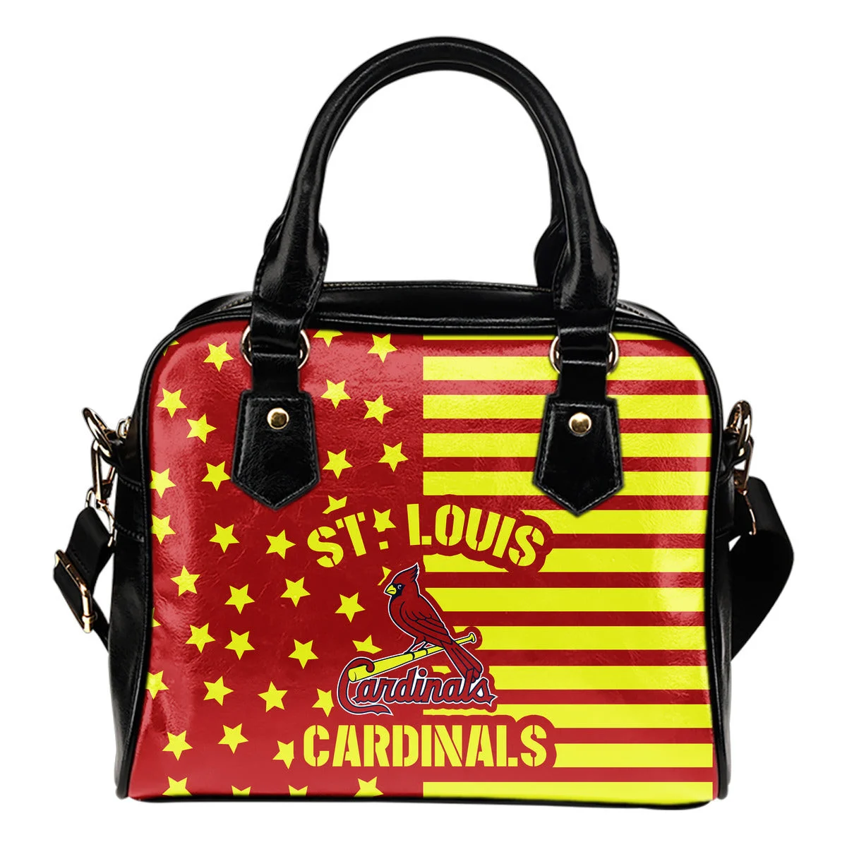 Twinkle Star With Line St. Louis Cardinals Shoulder Handbags Sb0801