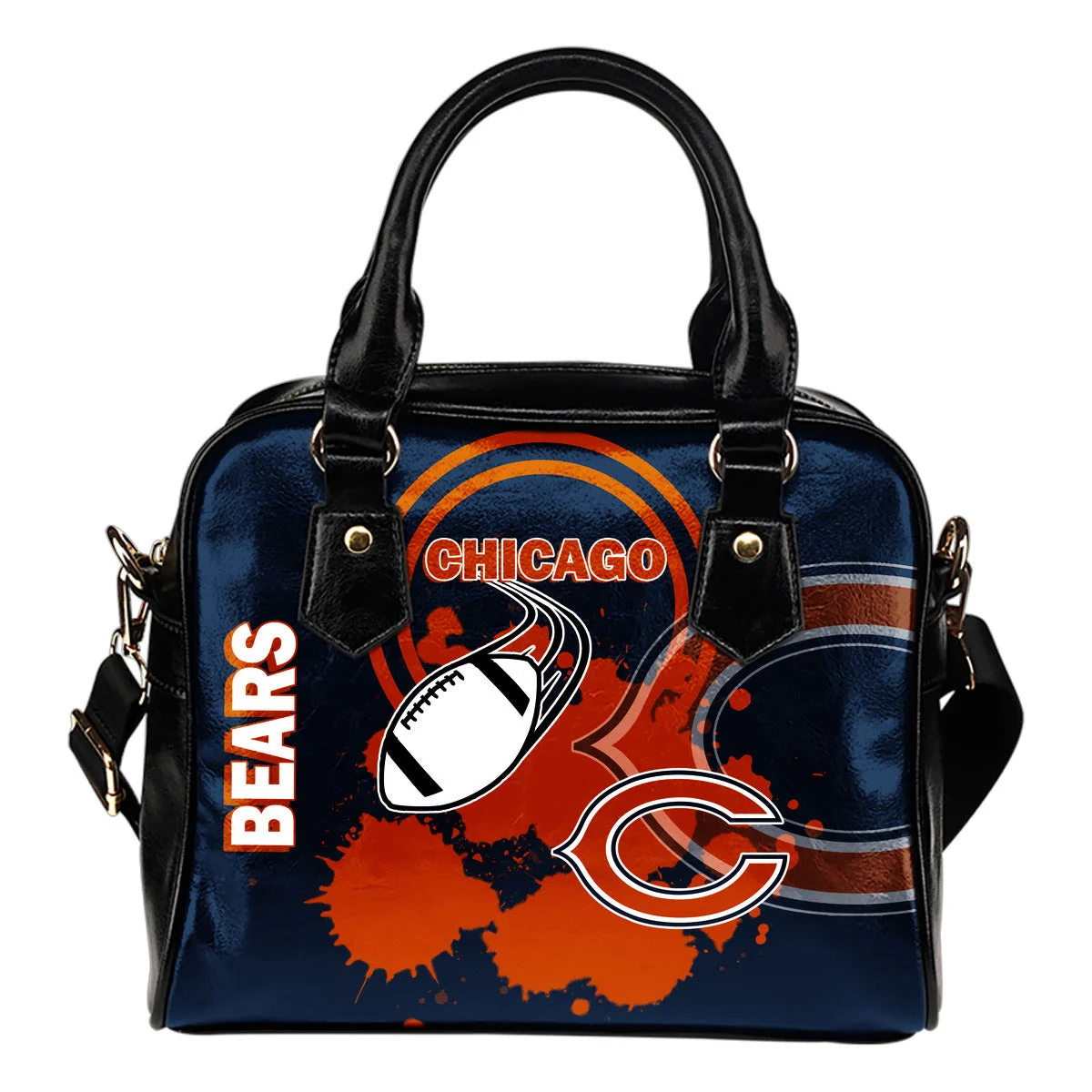 The Victory Chicago Bears Shoulder Handbags Sb0801