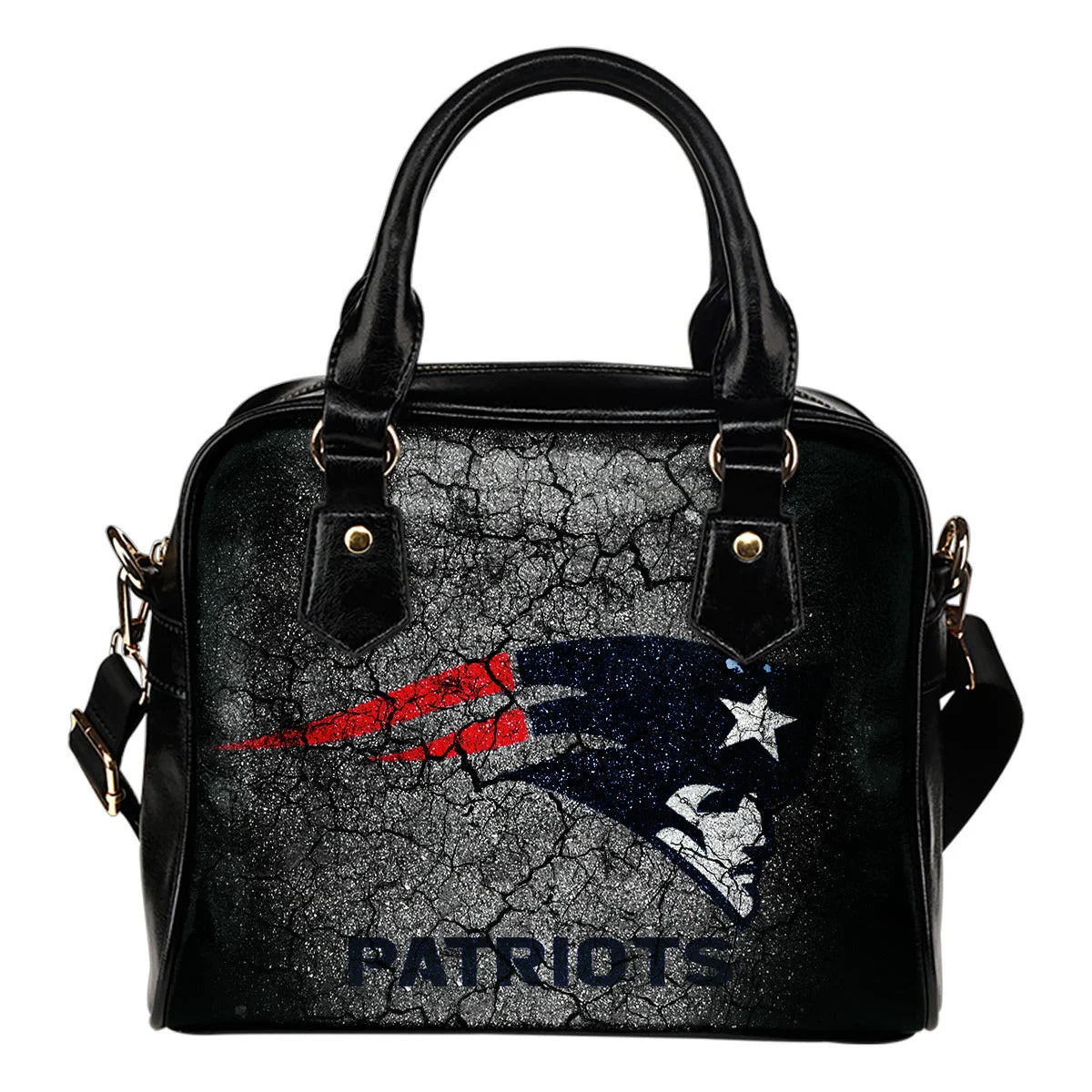 Wall Break New England Patriots Shoulder Handbags Women Purse Sb0801