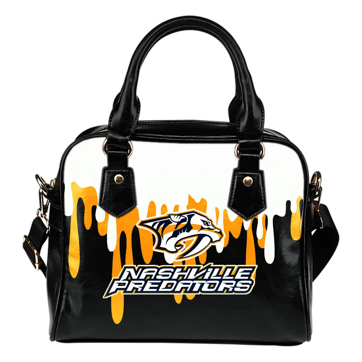 Color Leak Down Colorful Nashville Predators Shoulder Handbags Sb0801