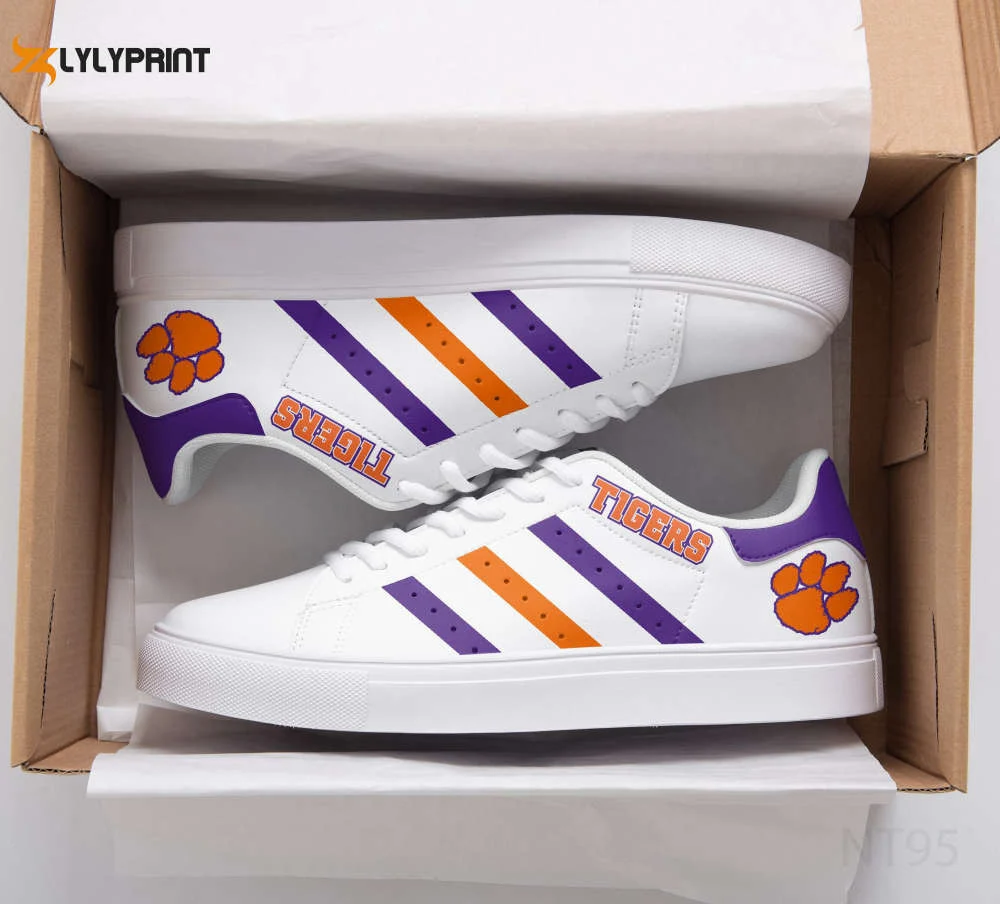 Clemson Tigers 1 Skate Shoes For Men Women Fans Gift ,Trendy Style Sneakers ST0801