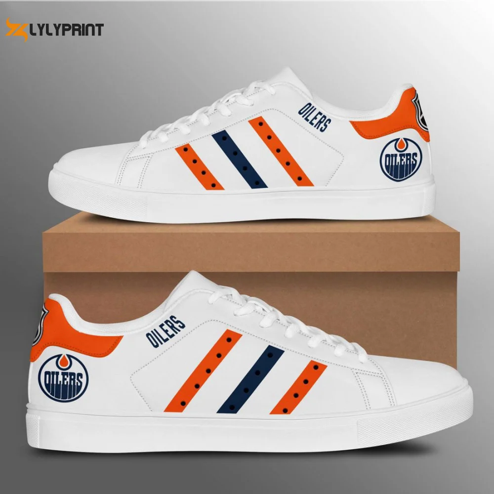 Edmonton Oilers 4 Skate Shoes For Men Women Fans Gift2 , Trendy Style Sneakers ST0801