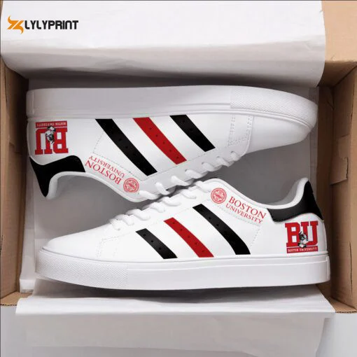 Boston University Terriers Skate Shoes For Men Women Fans Gift , Trendy Style Sneakers ST0801