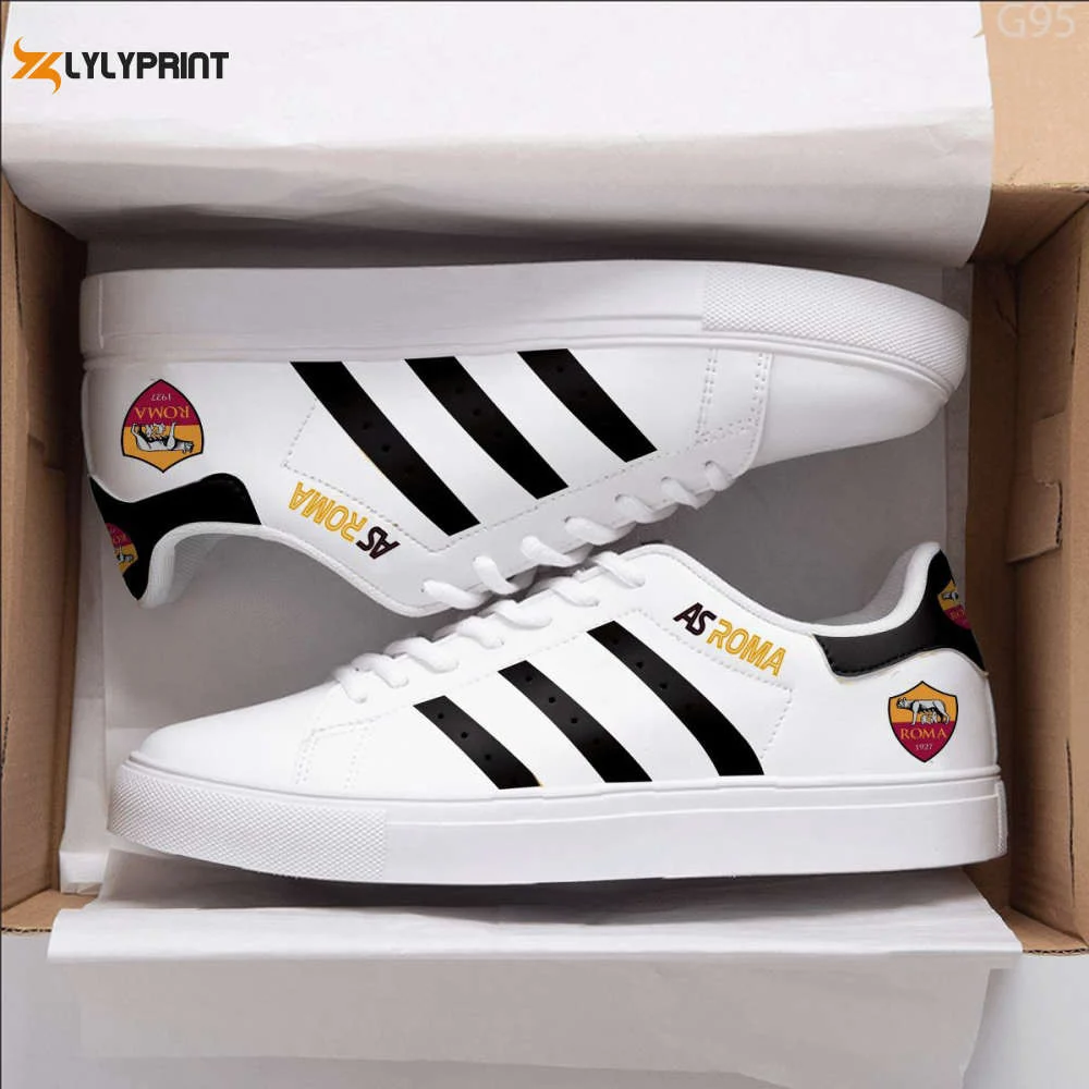 As Roma 2 Skate Shoes For Men Women Fans Gift  ST0801