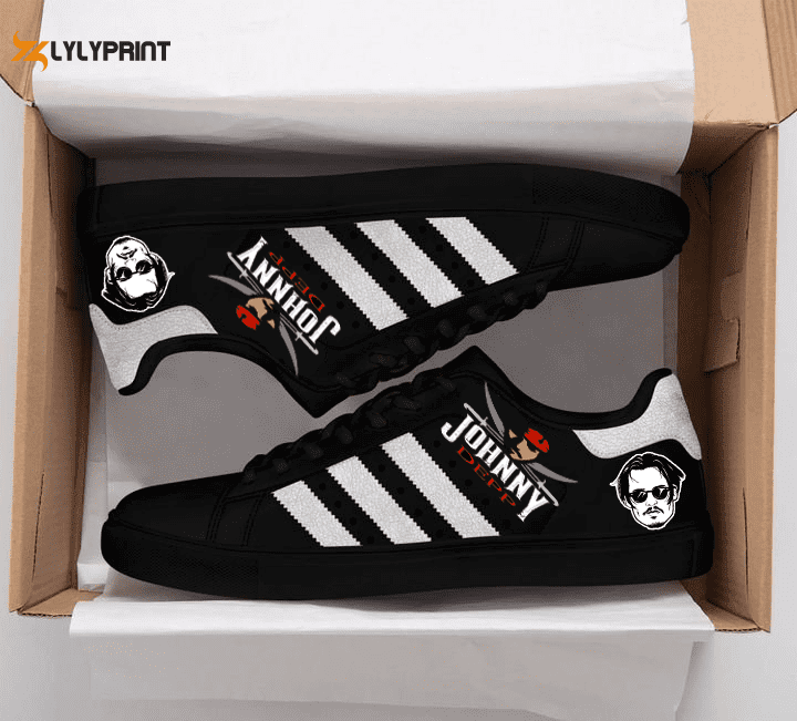 Johnny Depp Skate Shoes For Men Women Fans Gift , Trendy Style Sneakers ST0801
