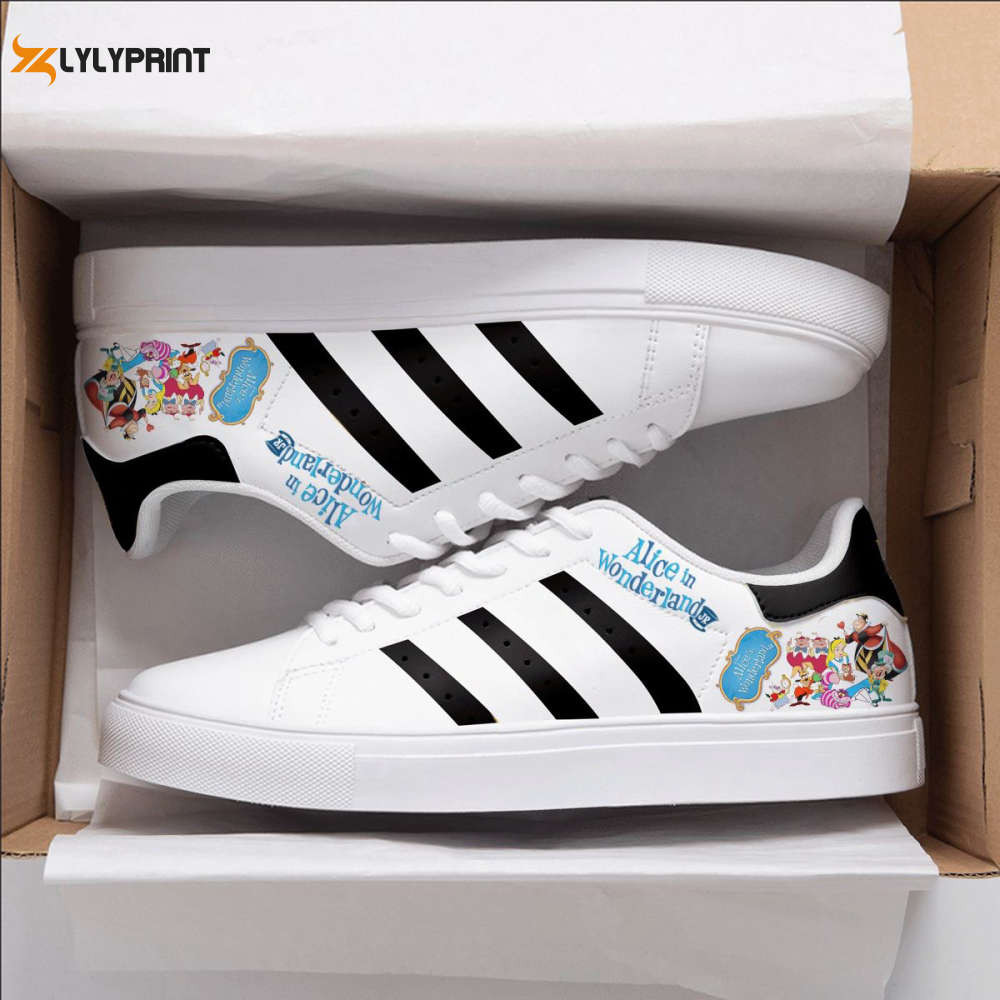 Alice In Wonderland 1 Skate Shoes For Men Women Fans Gift , Trendy Style Sneakers ST0801