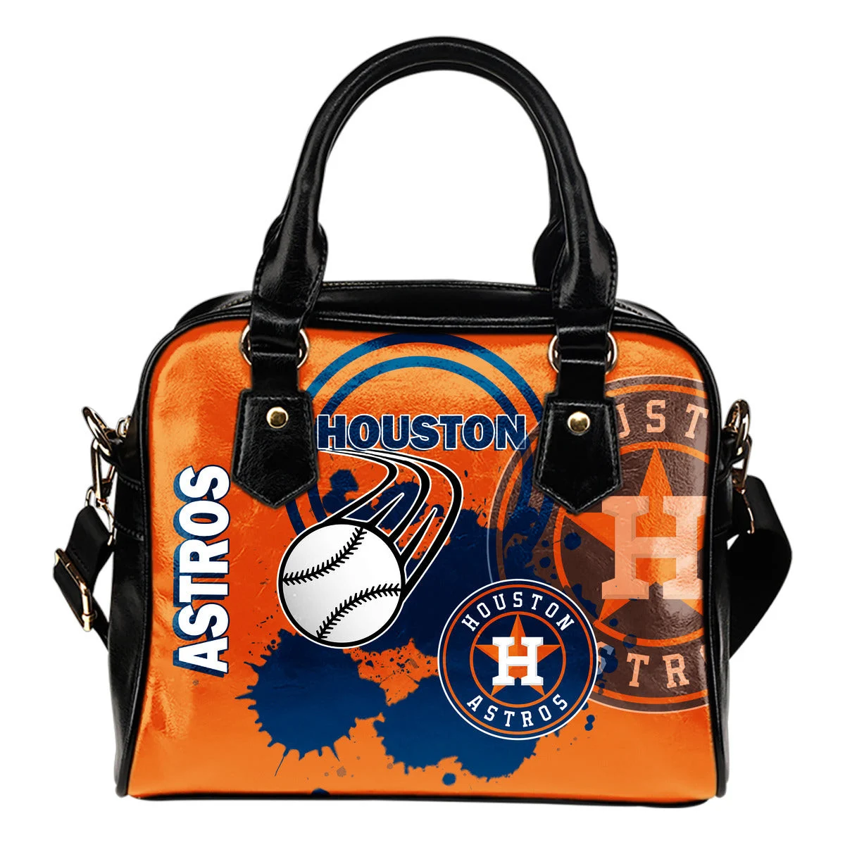 The Victory Houston Astros Shoulder Handbags Sb0801