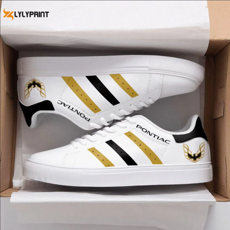 Pontiac Skate Shoes For Men Women Fans Gift r ,Trendy Style Sneakers ST0801