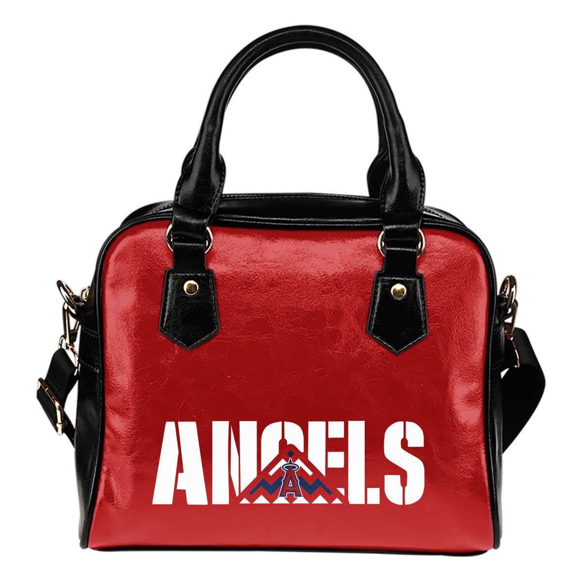Los Angeles Angels Mass Triangle Shoulder Handbags Sb0801