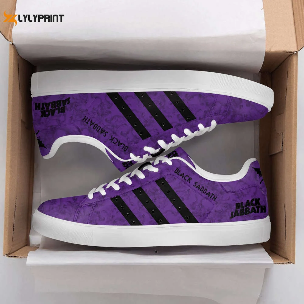 Black Sabbath 2b Skate Shoes For Men Women Fans Gift , Trendy Style Sneakers ST0801