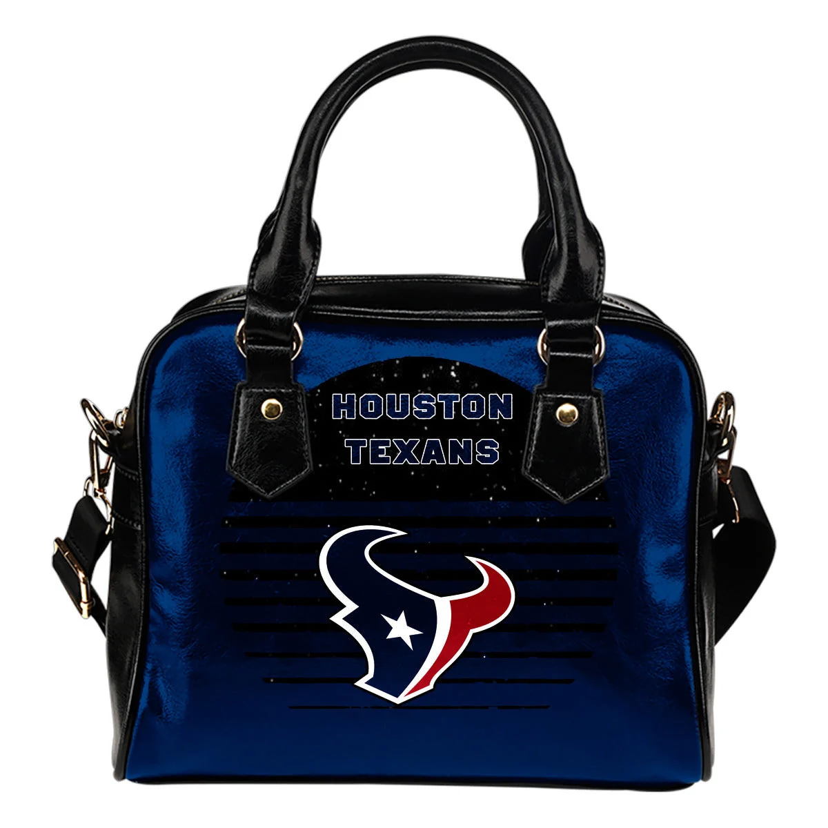Back Fashion Round Charming Houston Texans Shoulder Handbags Sb0801