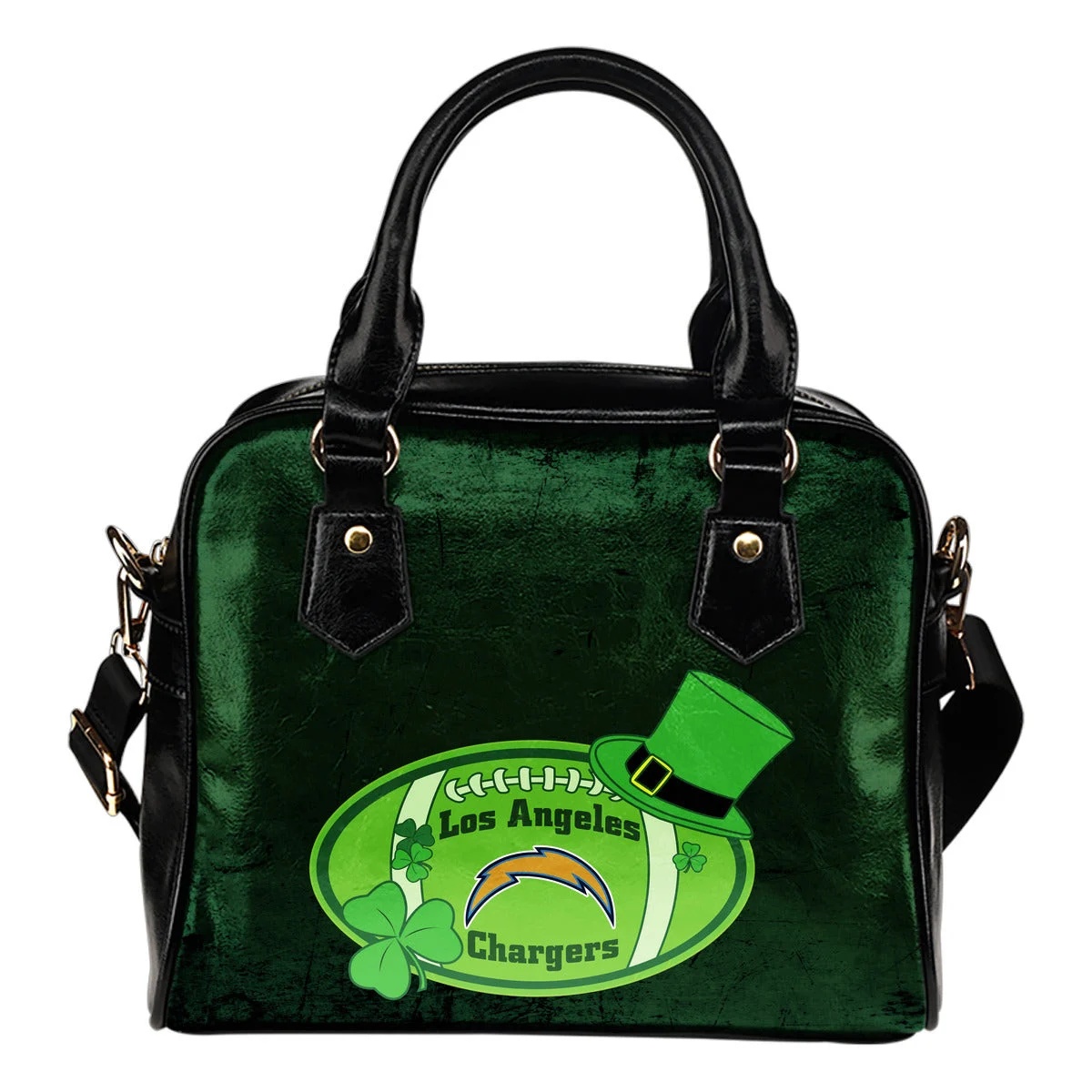 Signal Patrick's Day Pleasant Los Angeles Chargers Shoulder Handbags Sb0801