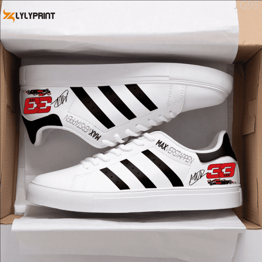 Max Verstappen Skate Shoes For Men Women Fans Gift ,Trendy Style Sneakers ST0801